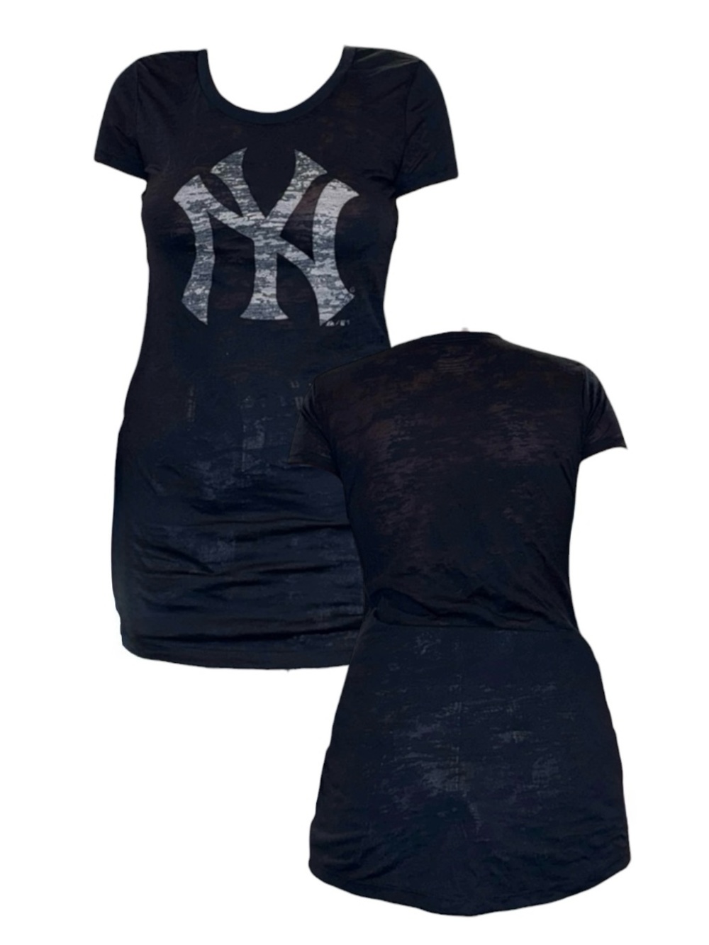Majestic Threads Navy Blue Yankees Tee
